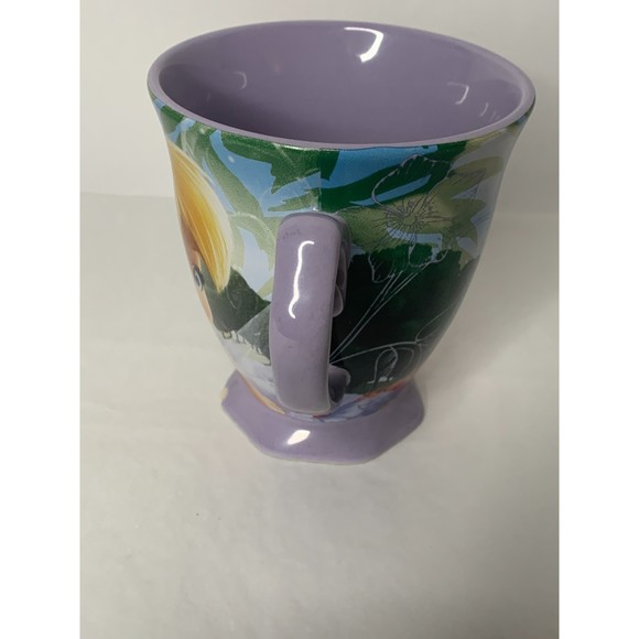 Disney Store Tinker Bell Fairy Tink 3D Ceramic Red coffee Mug Cup 16 oz - Picture 8 of 13
